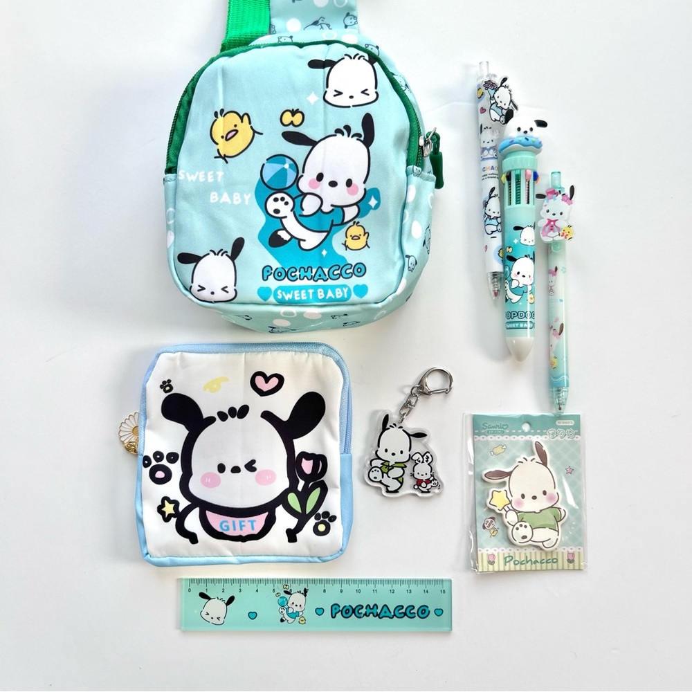 💙Pochacco Adorable 8-Piece Small Crossbody Bundle! - Picture 7 of 7